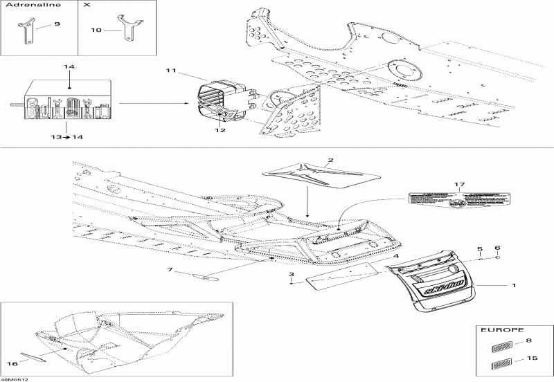 snowmobile  Summit 600 HO, 2005  - Utilities 600ho