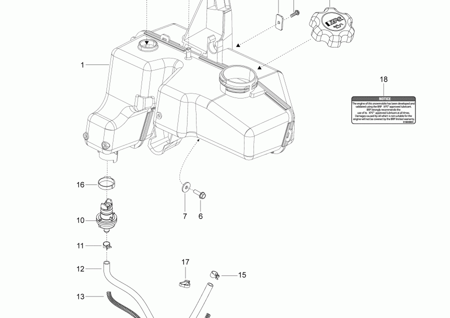 snowmobile   SKANDIC 550F, 2018 - Oil Skandic 550f