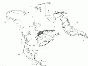 09-    600 Carb - All Package (09- Bottom Pan Engine 600 Carb - All Package)