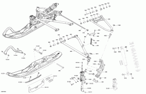 07-     Mxz - Package X Qas Except  850 E-tec (07- Front Suspension And Ski Mxz - Package X Qas Except Engine 850 E-tec)