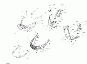 09-    600ho E-tec - All Package (09- Bottom Pan Engine 600ho E-tec - All Package)