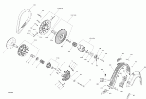 05-  System Tundra - 600 Ace (05- Pulley System Tundra - 600 Ace)