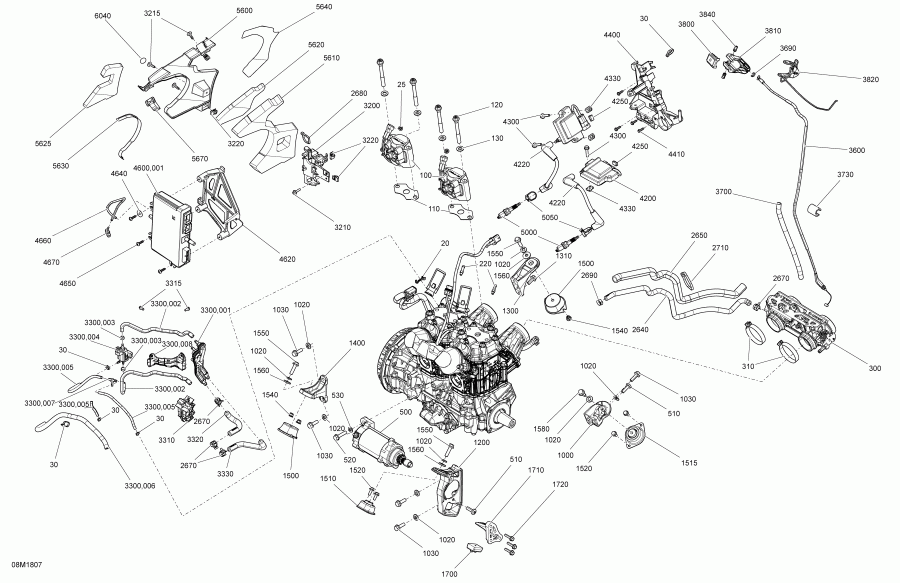 ski-doo TUNDRA 600HO E-TEC, 2018 - ��������� Tundra ��������� 600 Ho E-tec