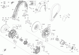 05-  Skandic - 900ace (05- Pulley Skandic - 900ace)