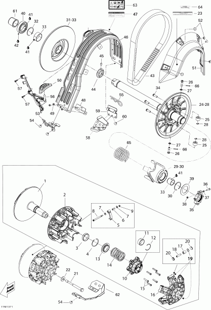 �������� BRP SkiDoo - Pulley System