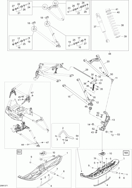 SkiDoo ������ EXPEDITION LE 1200 XU, 2013 - �������� �������� � ����