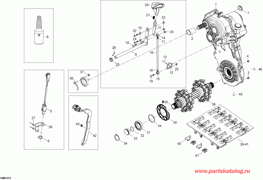   EXPEDITION SE 12004TEC, REVXU, 2013 - Drive System