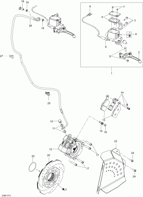��������  EXPEDITION SE 12004TEC, REVXU, 2013 ������ - Brakes
