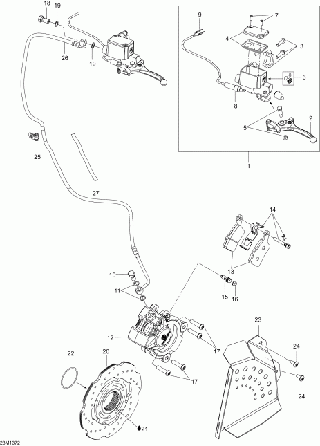 SKIDOO EXPEDITION SE 600HOE, REV XU, 2013  - s