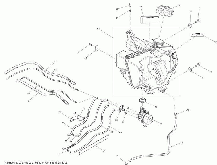  Ski-doo - Oil System