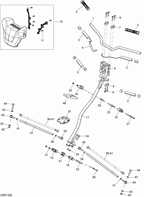 Ski-doo ����������� GRAND TOURING LE 600HOE XR, 2013 - ������� �������