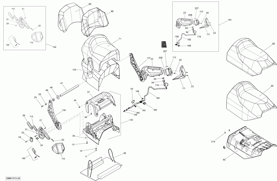 snowmobile  GRAND TOURING SPORT 600 ACE (4-TEMPS) XP, 2013 - 