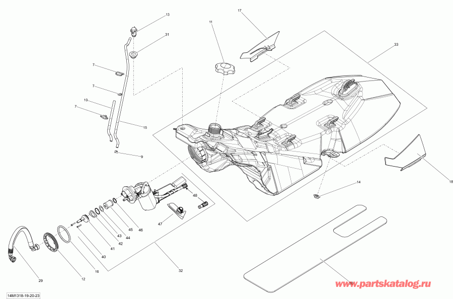  Skidoo - Fuel System