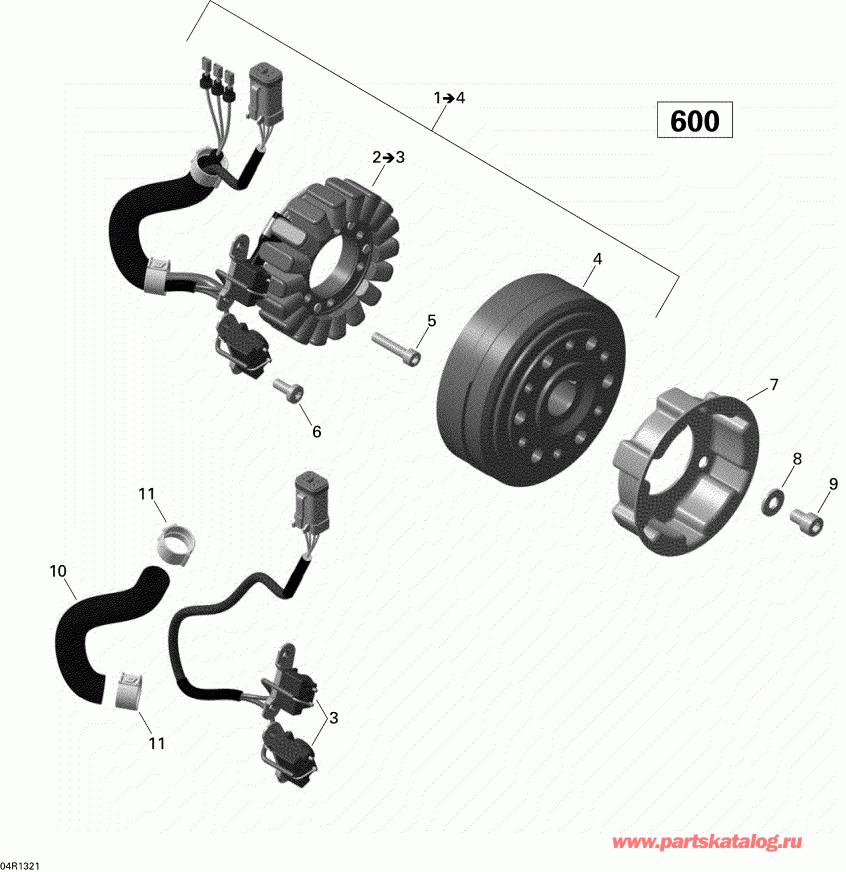  Ski-doo MXZ SPORT 600 XP, 2013  - 