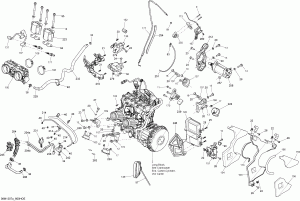 01-    Sport 600 (01- Engine And Engine Support 600)