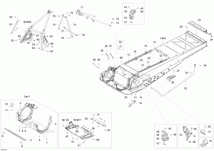 snowmobile  ����������� Skandic WT 550F XU, 2013 - ����