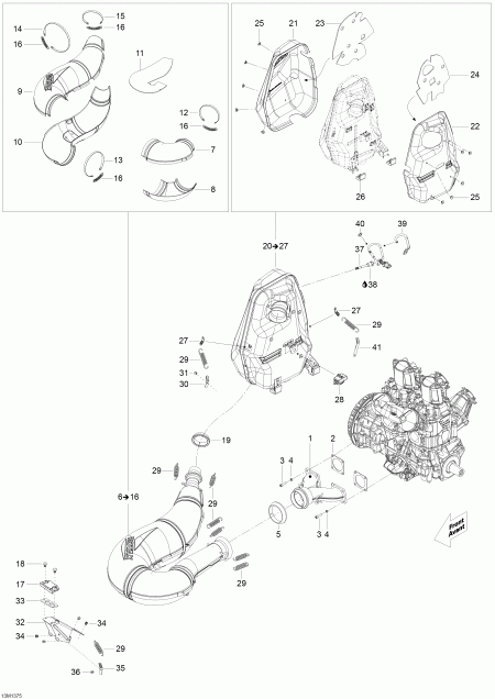 Skidoo Skandic WT 600HOETEC XU, 2013  -  