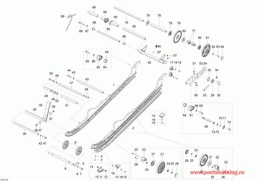 ��������  ������ Skandic WT 600HOETEC XU, 2013 - ������ �������� A