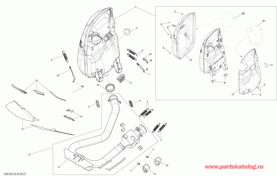 snowmobile  RENEGADE ADRENALINE 900ACE XS, 2014 ������ - ��������� �������