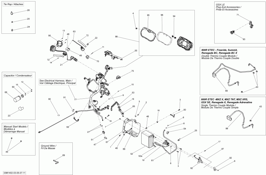 ski-doo - Electrical System 600hoetec