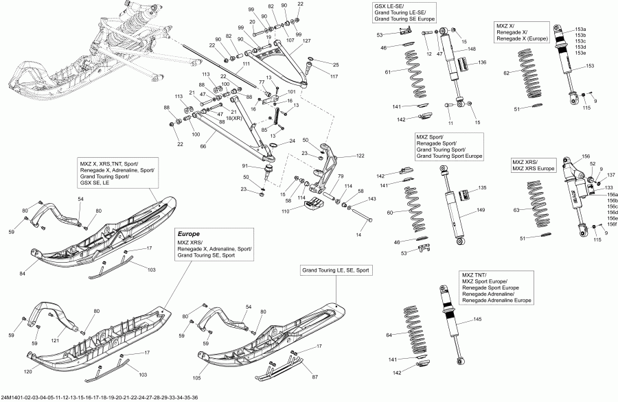snowmobile  ������ RENEGADE X 12004TEC XR, 2014 - �������� �������� � ����