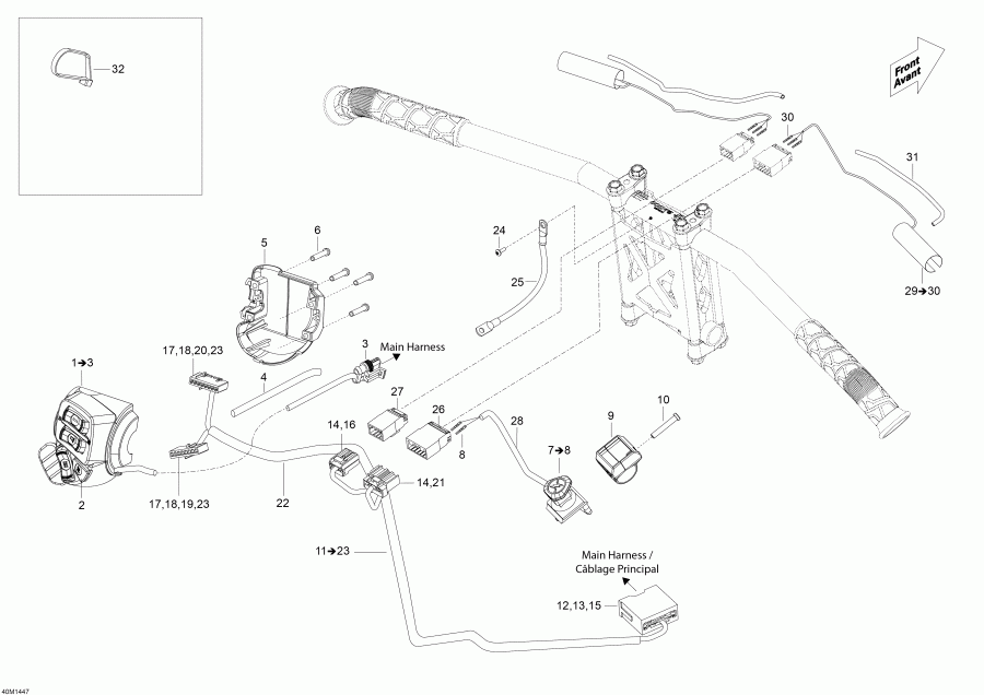   Skandic SWT 600HOETEC XU, 2014 -   Wi  