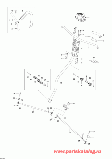  Skidoo Skandic WT 550F XU, 2014  -  