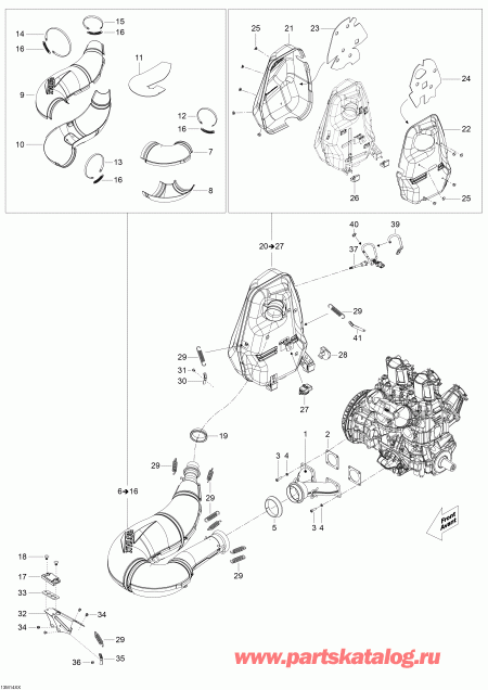 snowmobile Skidoo Skandic WT 600HOETEC XU, 2014  -  