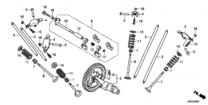 E-09-1  (2) (E-09-1 Camshaft Assy (2))