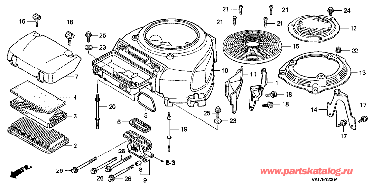 ���������� �������������  HF 2315 K1 HME: - Hf2315/k1/2415 (Hf2417/k1/k2 (E-12 Fan Cover (Hf2315/k1/2415 (Hf2417/k1/k2&nb