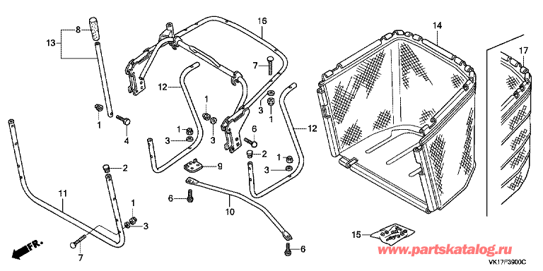 ������� , Honda HF 2315 K1 HME: - Hme,hmf,sbe,sbf (F-39 Bag For Grass (Hme,hmf,sbe,sbf -  F-39 ����� ��� �����