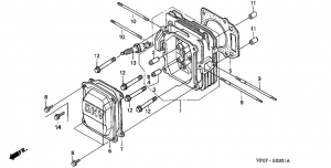 E-02-1   (Hrd536K2/K3/K4) (E-02-1 Cylinder Barrel (Hrd536K2/K3/K4))