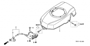 E-12-3   (Hrd536K3/K4) (E-12-3 Fan Cover (Hrd536K3/K4))