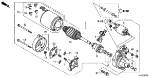 E-21   (E-21 Starter Motor)