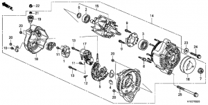 F-05-20  (F-05-20 Alternator)