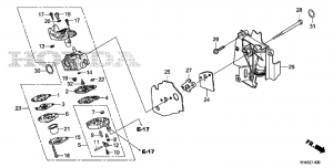 E-14  (Wx10T) (E-14 Carburetor (Wx10T))