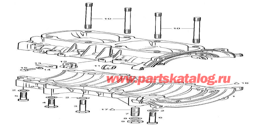 Snow mobile lynx  -   / Crankcase