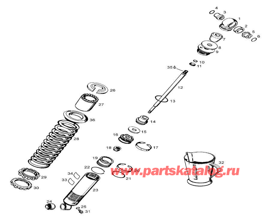 Snowmobiles lynx  - Steering -  