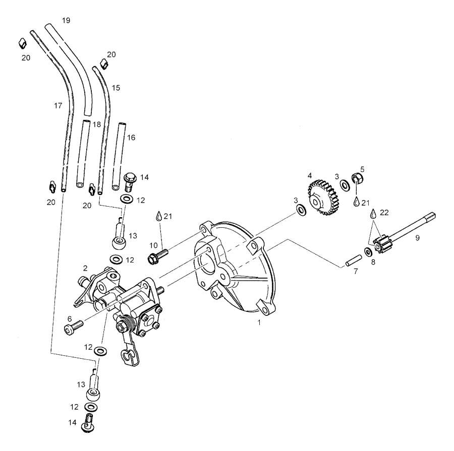 Snowmobile lynx  -   - Oil Pump