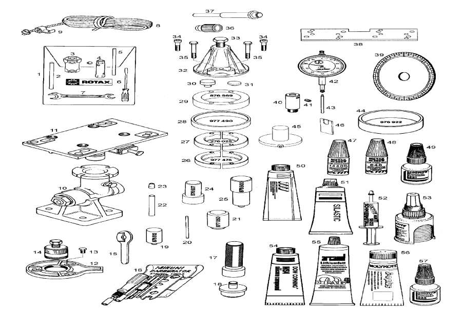 Snow mobile Lynx  - Tools