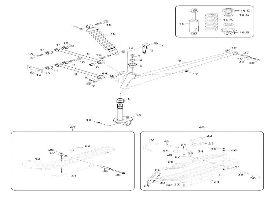  lynx  -   - Front Suspension