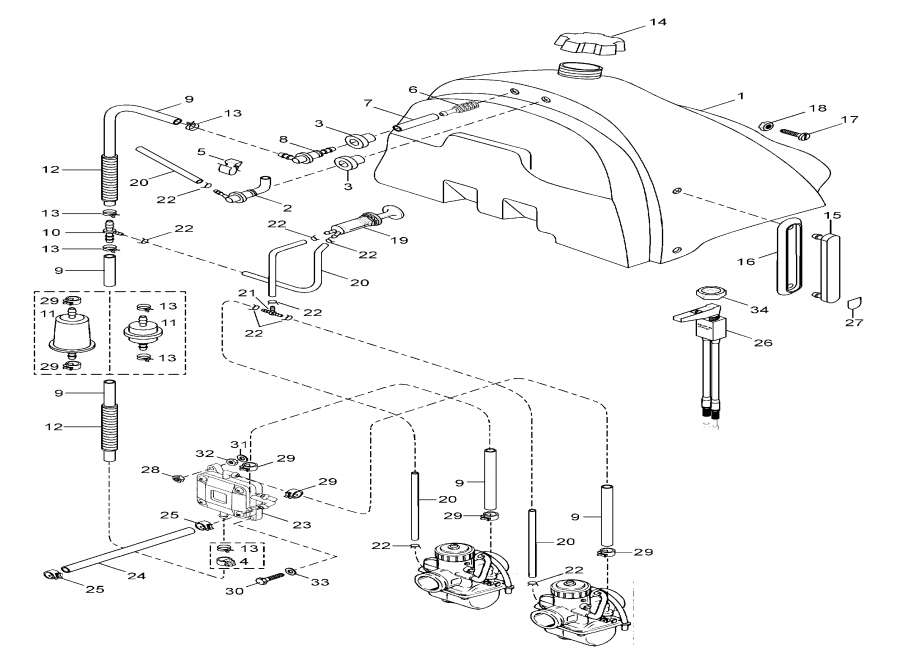 Snowmobiles   - Brake Assy -   