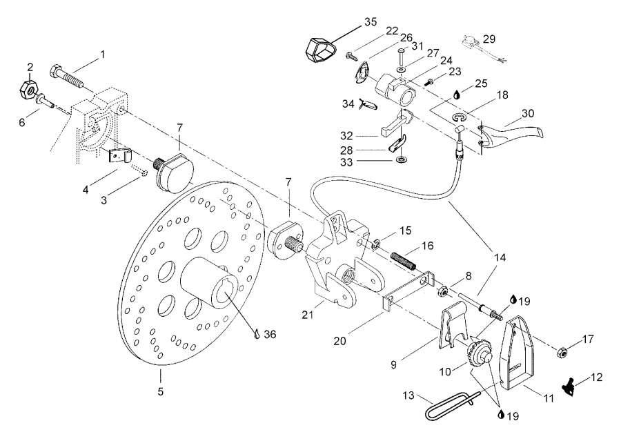 �������� �����  - Brake Assy - ������ � �����