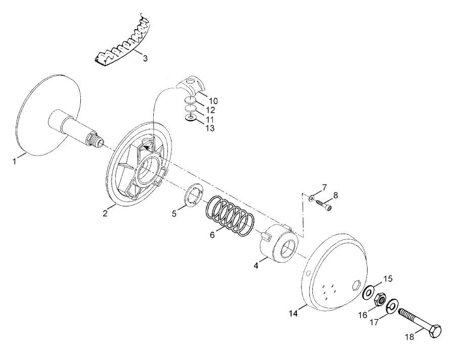 Snowmobiles Lynx  - Brake Assy