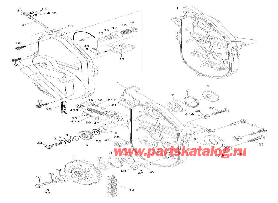 Snow mobile lynx  -    / Brake Assy