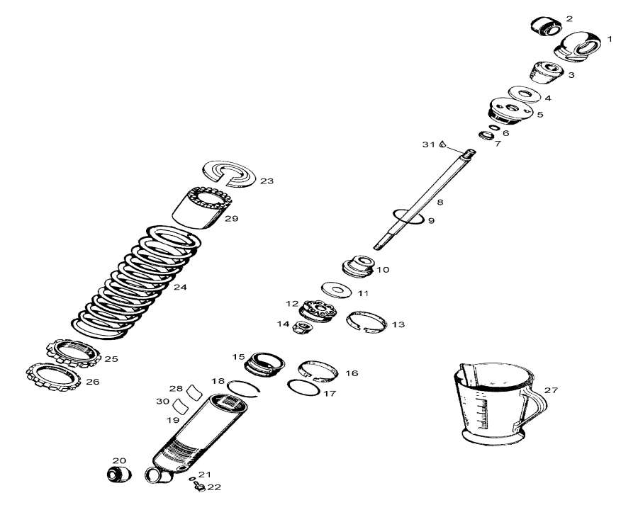 Snowmobile lynx  - Drive Axle - Drive Axle