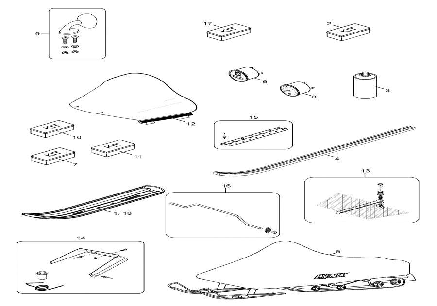 Snowmobile   - Rear Suspension /  