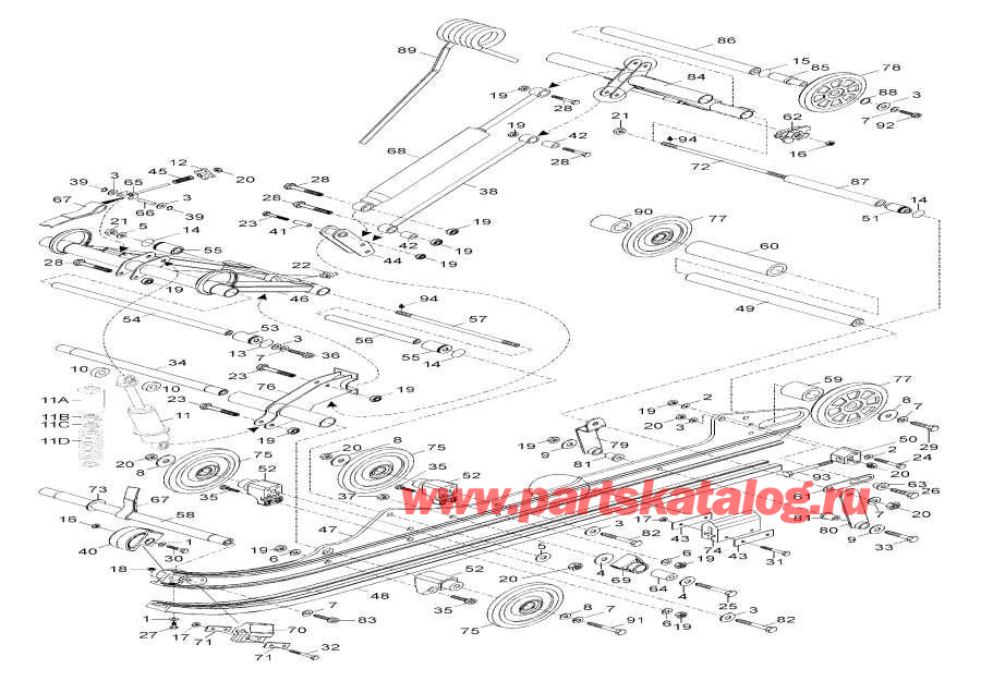 ��������� Lynx  - Rear Suspension - ������ ��������