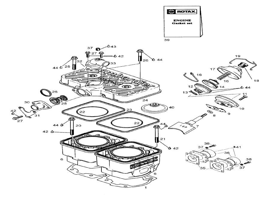 Snowmobiles   - Cylinder - 