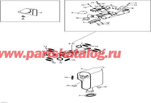 Snow mobile �����  - Eghaust System / Eghaust System